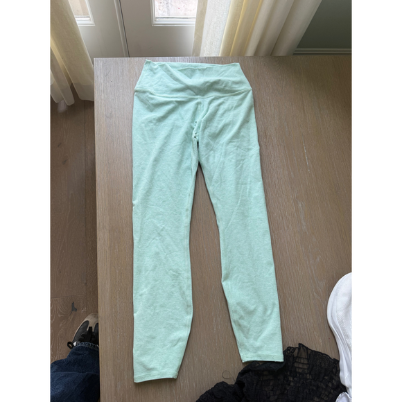 Alo Yoga Pants - Alo Yoga Green Leggings Size S